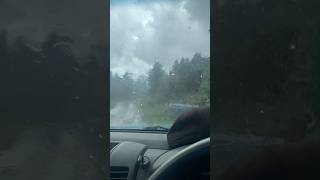 HAIL STORM AT HOME fyp foryou youtubeshorts outdoors hail hailstorm usa [upl. by Natan]