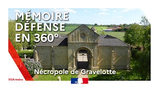 En 360° découvrez la nécropole de Gravelotte [upl. by Mot]