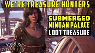 Kleptous Bay Loot Treasure Location ASSASSIN’S CREED ODYSSEY [upl. by Llewoh]