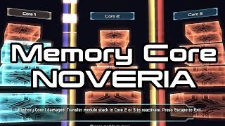 Mass Effect Noveria Memory Core Puzzle [upl. by Yrakcaz]