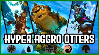 🔵🔴Fastest Otters Deck You Can Build  MTG Arena Izzet Bloomburrow Standard Gameplay Deck Tech [upl. by Anwahs]