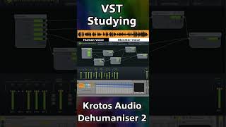 Krotos Dehumaniser 2 Making monster voice  VST studying Shorts [upl. by Craven579]