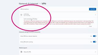 How to Fix quotCant Connect to L2TPIPsec VPNquot [upl. by Eseneg671]