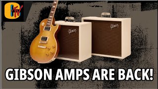 The Gibson Amps Are back Compact LowWattage Tube Goodness [upl. by Smaoht771]