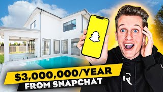 Make 8000 Per Day Posting Snapchats  STEP BY STEP TUTORIAL Snapchat Spotlight [upl. by Blaire92]