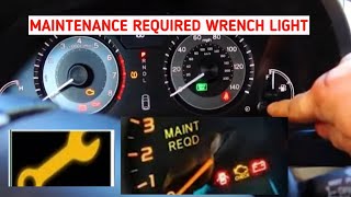 2016 Honda CRV Oil Life and TPMS Reset  Maintenance required Read Procedure on Description [upl. by Imeaj928]