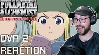 WINRY amp HAWKEYE Fullmetal Alchemist Brotherhood OVA 2 Reaction amp Discussion [upl. by Anade95]