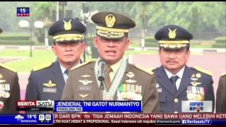 Panglima TNI Pimpin Upacara Dirgahayu TNI [upl. by Irbmac]