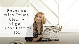 Clearly Aligned Décor Stamps 101 [upl. by Aray]