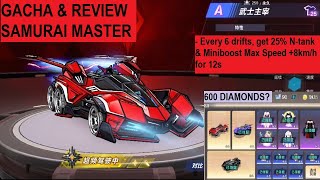 This Car Is Just 600 DIAMONDS Gacha amp Review Samurai Master 【QQ Speed Mobile】 [upl. by Nivla520]