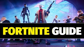 How to Play Fortnite for Absolute Beginners on PS5  Fortnite Battle Royale [upl. by Nalro]