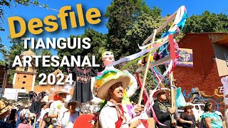 Desfile Tianguis Artesanal 2024  Uruapan Mexico [upl. by Yanad485]