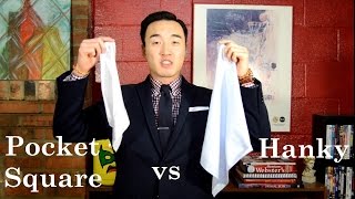 Pocket Square vs Handkerchief TDV [upl. by Joub]