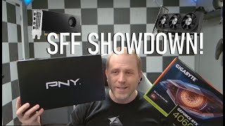 RTX 4000 SFF Ada vs Gigabyte 4060 LP OC  SFF Showdown [upl. by Enaej]