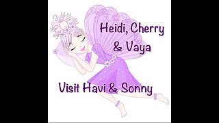 Fun Bedtime Story For Kids  Heidi Cherry amp Vaya Visit Havi amp Sonny [upl. by Eladroc]