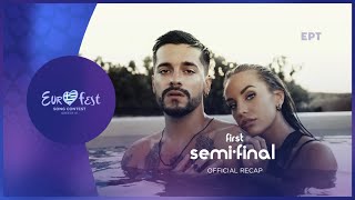 EuroFest Song Contest 01  OFFICIAL RECAP First SemiFinal  Voting Closed [upl. by Suaeddaht]