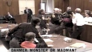 Video rewind Victims kin erupts at Dahmer trial [upl. by Nahgam]