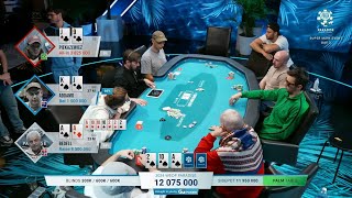 MASSIVE 3Way AllIn  WSOP Super Main Event  Paradise 2024 [upl. by Ferguson]