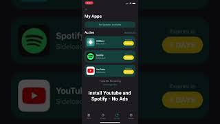 Install Modified IPA of Spotify and YouTube with No Ads [upl. by Ailaza]