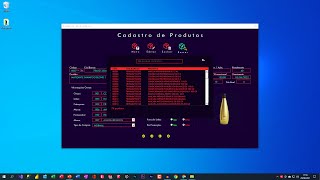 Sistema de Cadastro de Produtos VBA Ui Design EP01 [upl. by Balmuth651]