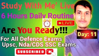 study with Live upscROOM STUDYVlogSSC CGL RRB NEET Studyupsc700 motivation jobs 202425 [upl. by Clevey]