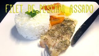 Filet de Pescada Assado [upl. by Louanna]