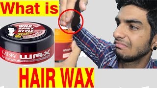 What is a hair styling wax All about hair wax  Mens hair products 2017 [upl. by Rider701]