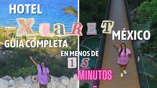 HOTEL XCARET MEXICO GUIA COMPLETA EN MENOS DE 15 MINUTOS  VLOG VACACIONES DIA 6  summervibes [upl. by Noma668]