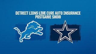 Lions at Cowboys Week 17  Detroit Lions Live CURE Auto Insurance Postgame Show [upl. by Rubia]