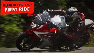 Honda CBR 650F  First Impressions  PowerDrift [upl. by Blayze]