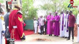 OGOLLAS WIFE AND CHILDREN FAINTS AS THEIR DAD IS LOWERED TO THE GRAVE IN SIAYA COUNTY [upl. by Maryellen]