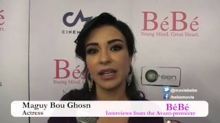 BéBé Avant première interviews  Maguy Bou Ghosn [upl. by Eseuqram]