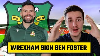 WREXHAM SIGN BEN FOSTER [upl. by Manville953]