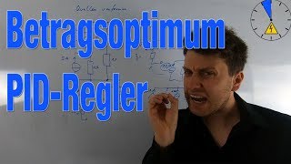 Betragsoptimum Einstellregeln PID Regler dimensionieren Regelungstechnik [upl. by Arihday727]