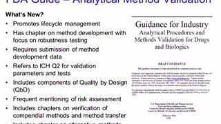 Validation of Analytical Methods according to the New FDA Guidance [upl. by Danell911]