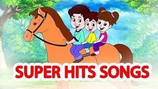 Lakdi ki kathi  Children Songs  लकड़ी की काठी l Popular Hindi songs [upl. by Xyno547]