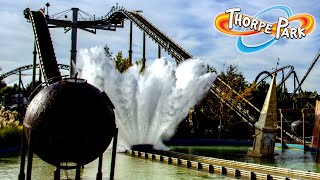 Tidal Wave  Thorpe Park 2019 [upl. by Ahsyle]