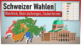 Die Schweiz hat gewählt  Ergebnisse Überraschungen Zauberformel [upl. by Sidras875]