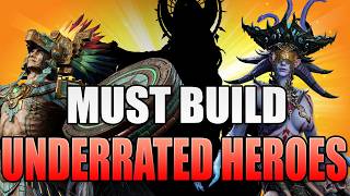 The 10 Most Underrated Heroes That Everyone Should Build Watcher of Realms [upl. by Ecienahs]