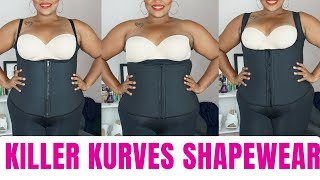 KILLER KURVES SHAPEWEAR REVIEW Try on amp Haul [upl. by Brigida632]