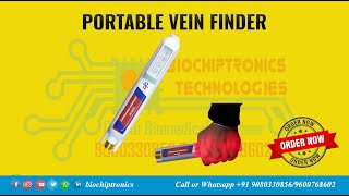 01 PORTABLE VEIN FINDER [upl. by Aneled]