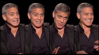 George Clooney on how he found out Amal was pregnant [upl. by Nylessej]