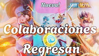 Colaboración KOF Regresan New colaboración New skins New animes Naruto y más  MLBB [upl. by Emmey]