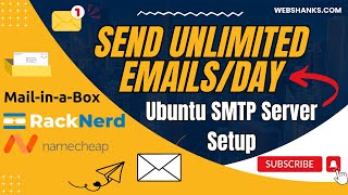 Send Unlimited Emails Per Day Using RackNerd VPS and MailinaBox Step by Step Setup Guide [upl. by Enamrahs413]