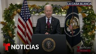 Biden promulga la ley para prevenir una huelga ferroviaria [upl. by Bevin]