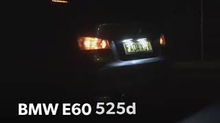 BMW E60 exhaust sound DPF delete Decat diesel 525d [upl. by Phelgon307]