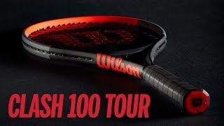 Wilson Clash 100 Tour Tennis Racquet Review [upl. by Jarlathus793]