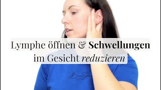 Das hilft gegen geschwollene Augen Lymphöffnung für das ganze Gesicht [upl. by Mychal220]