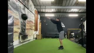 Medicine Ball Throw [upl. by Kehoe]