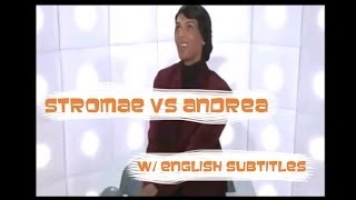 Stromae vs Andrea w English subtitles [upl. by Suoivatco]